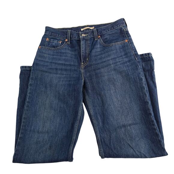 Levi's low pro straight jeans size 28 blue denim womens 6846 - Picture 1 of 11